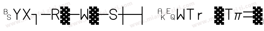HYXinRenWenSong FEWTrueType字体转换